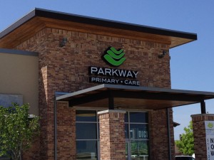 Parkway sign
