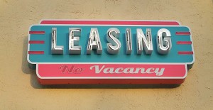 Leasing sign