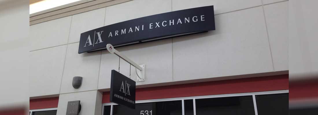 Armani Exchange | CND Signs