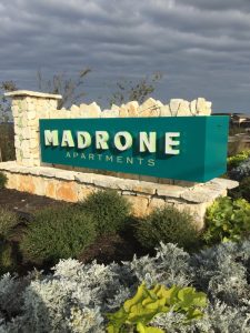 Madrone Apartments | CND Signs
